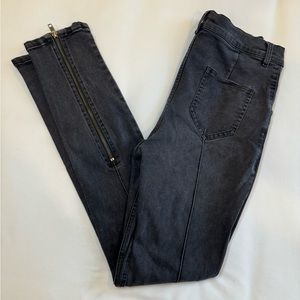 Emerson Fry Stretch Jean, Legging Jeans, Dark Grey
